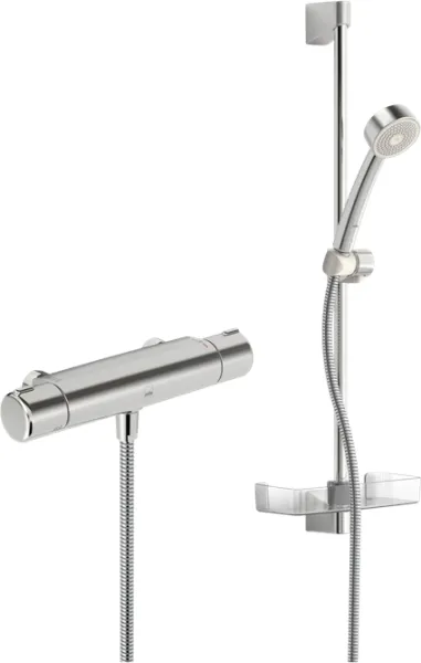 Oras Apollo dusjsett med Nova termostatarmatur, krom