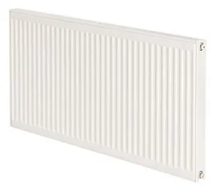 Purmo Compact ventilradiator 11 - 400 x 600 mm, RAL 9016, Hvit